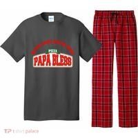Papa Bless Pizza Better Goofs Better Memes Funny Meme Pajama Set thumb 0