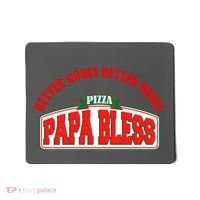 Papa Bless Pizza Better Goofs Better Memes Funny Meme Mousepad thumb 0