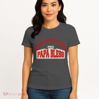 Papa Bless Pizza Better Goofs Better Memes Funny Meme Women's T-Shirt thumb 4