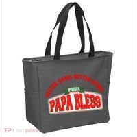 Papa Bless Pizza Better Goofs Better Memes Funny Meme Tote Bag thumb 2