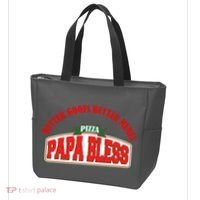Papa Bless Pizza Better Goofs Better Memes Funny Meme Tote Bag thumb 3