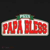 Papa Bless Pizza Funny Meme Prank Logo Apron thumb 3
