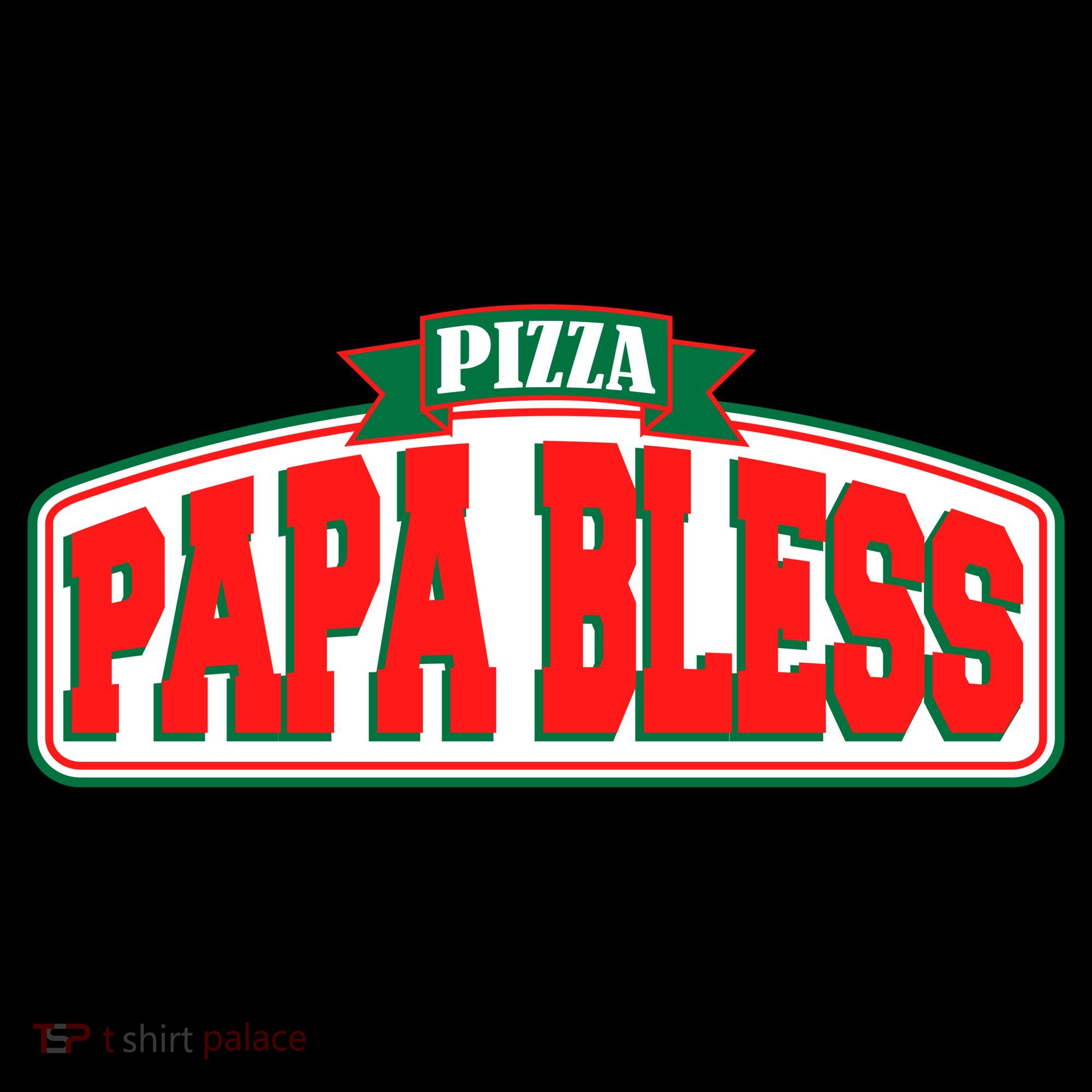 Papa Bless Pizza Funny Meme Prank Logo Coffee Mug
