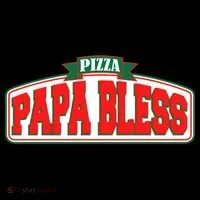 Papa Bless Pizza Funny Meme Prank Logo Coffee Mug thumb 5