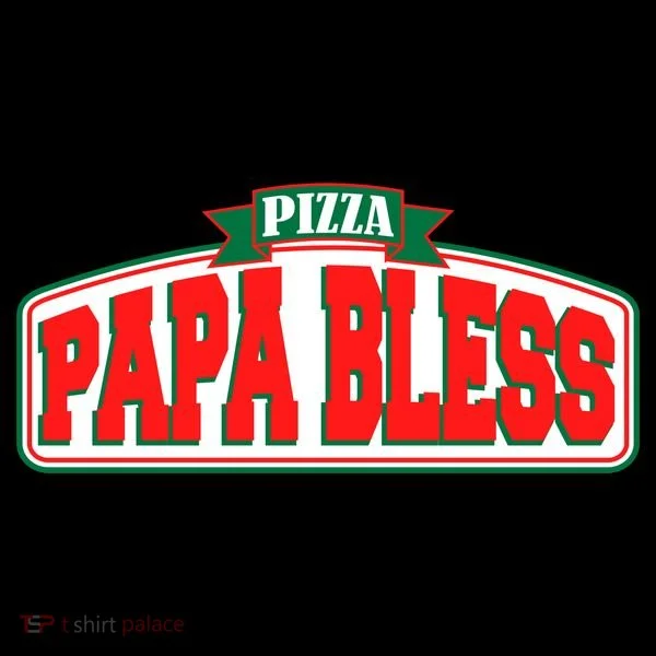 Papa Bless Pizza Funny Meme Prank Logo Coffee Mug