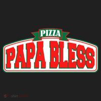 Papa Bless Pizza Funny Meme Prank Logo Beanie thumb 2