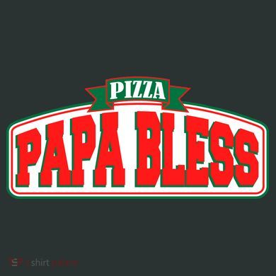 Papa Bless Pizza Funny Meme Prank Logo Mesh Reversible Basketball Jersey Tank