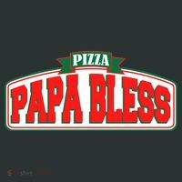 Papa Bless Pizza Funny Meme Prank Logo Mesh Reversible Basketball Jersey Tank thumb 2