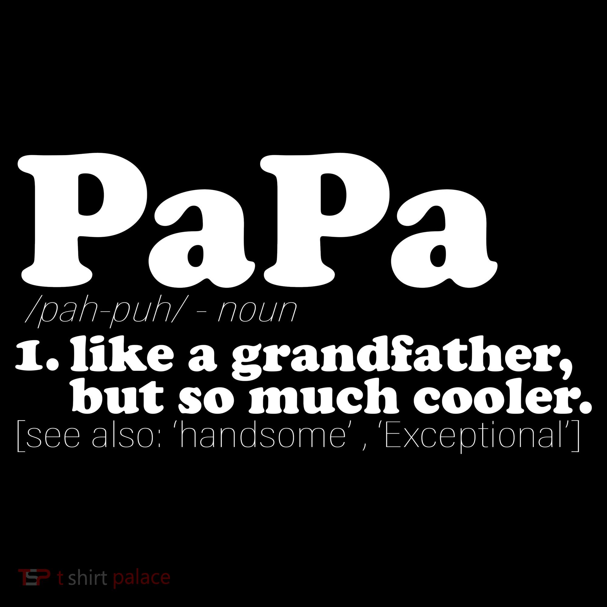 Papa Definition Backpack