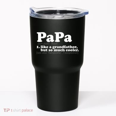 Papa Definition Tumbler