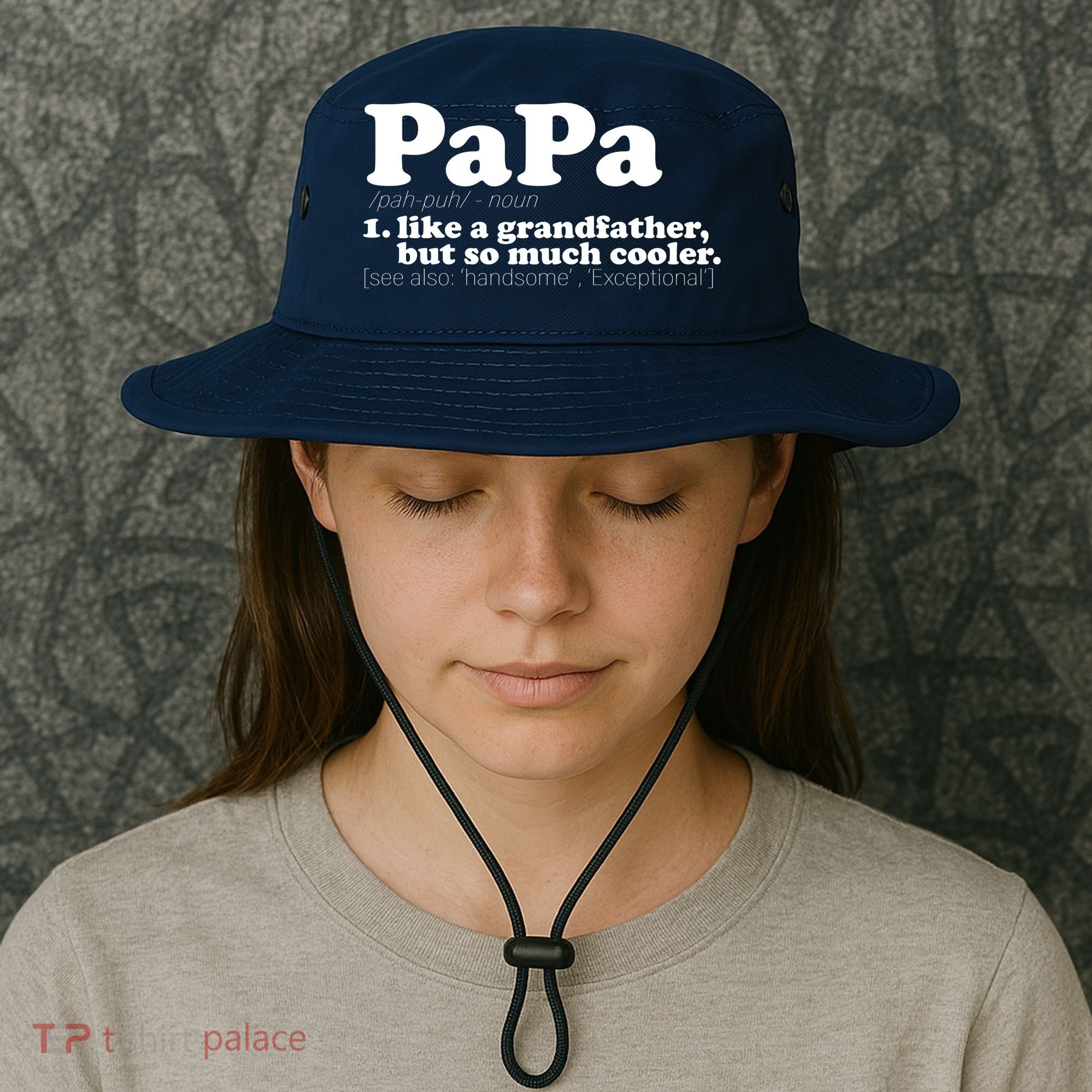 Papa Definition Bucket Hat
