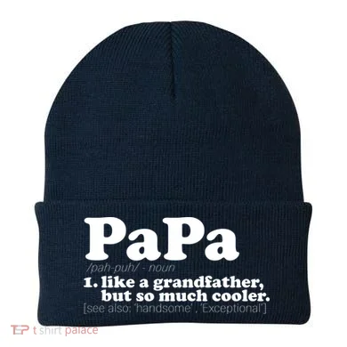 Papa Definition Beanie