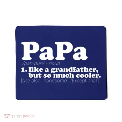 Papa Definition Mousepad