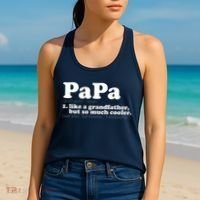 Papa Definition Women's Tank Top thumb 2