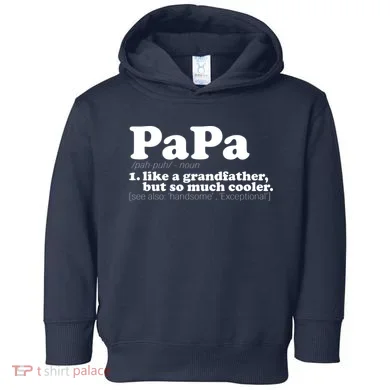 Papa Definition Toddler Hoodie