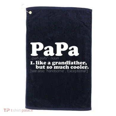 Papa Definition Golf Towel