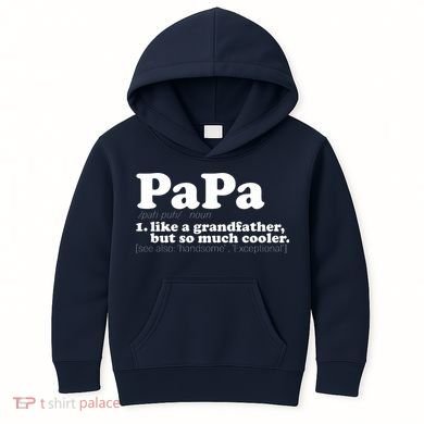 Papa Definition Kids Hoodie