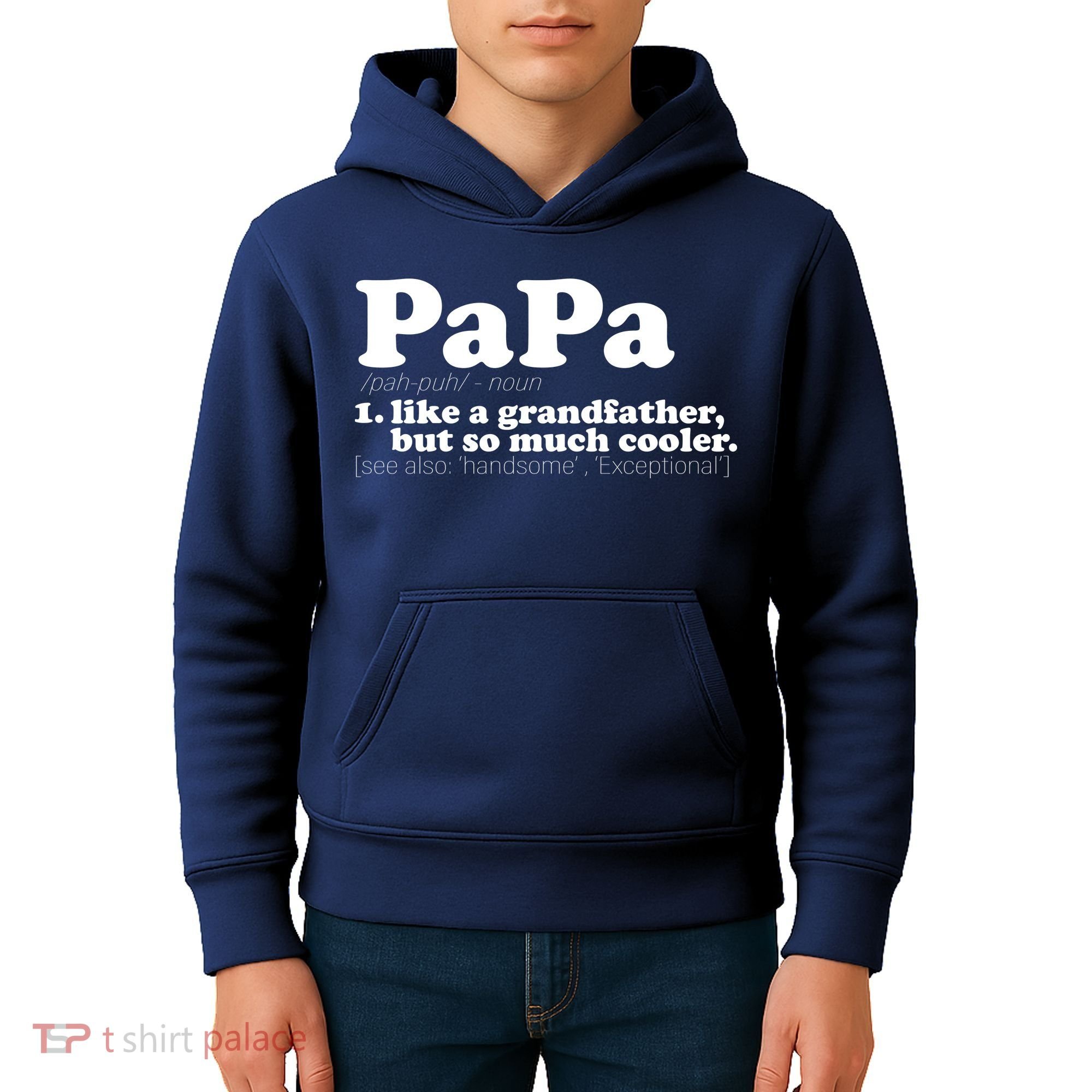 Papa Definition Kids Hoodie