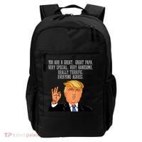 Papa Donald Trump Backpack thumb 0