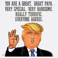 Papa Donald Trump Apron thumb 3