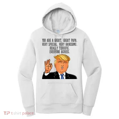 Papa Donald Trump Women's Hoodie