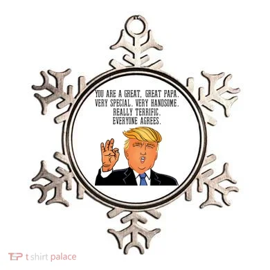 Papa Donald Trump Ornament