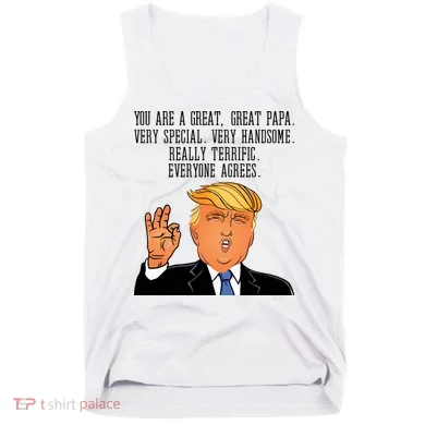 Papa Donald Trump Tank Top