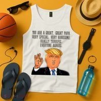 Papa Donald Trump Tank Top thumb 4
