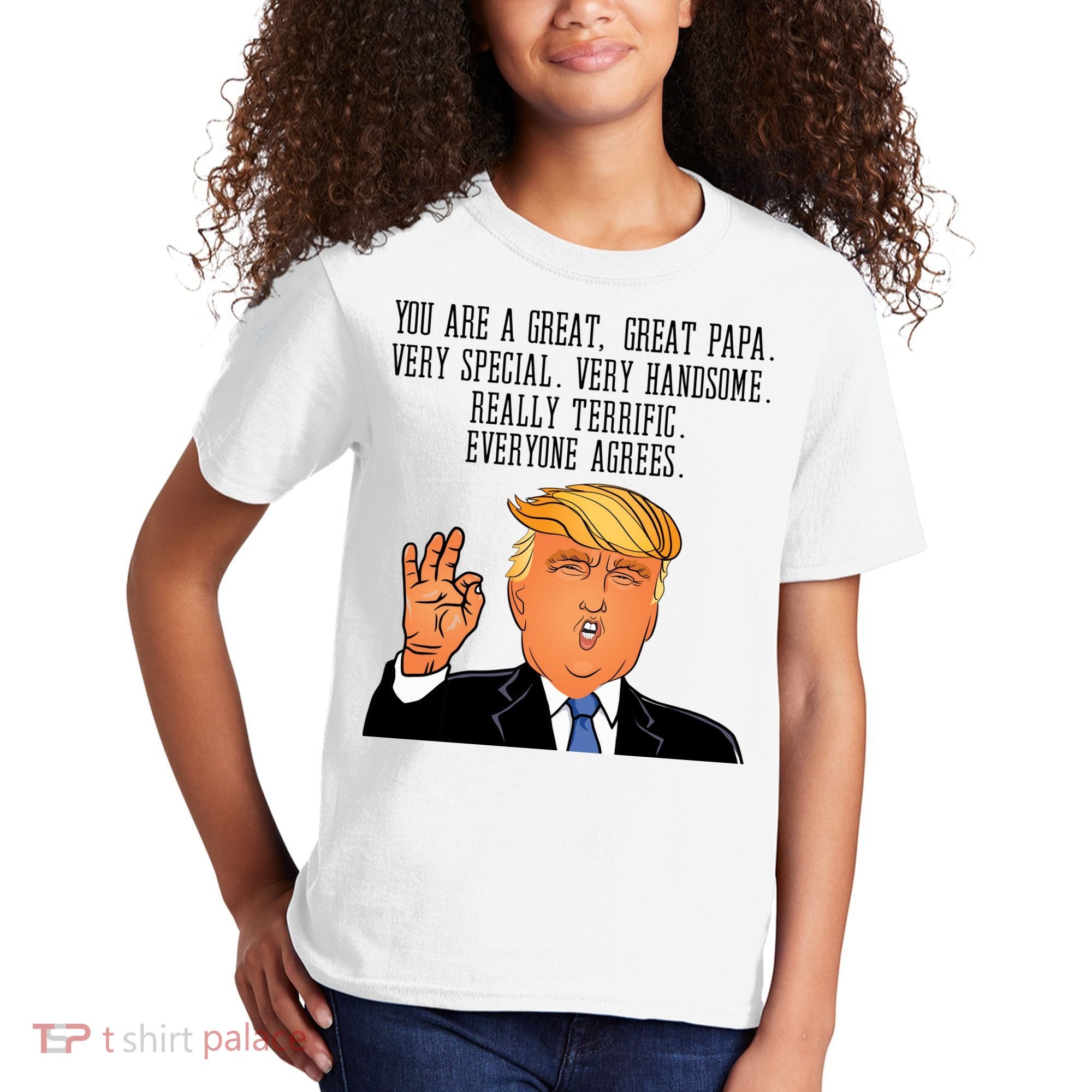 Papa Donald Trump Kids T-Shirt