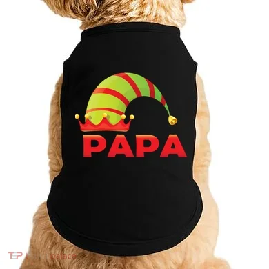 Papa Elf Doggie Tank