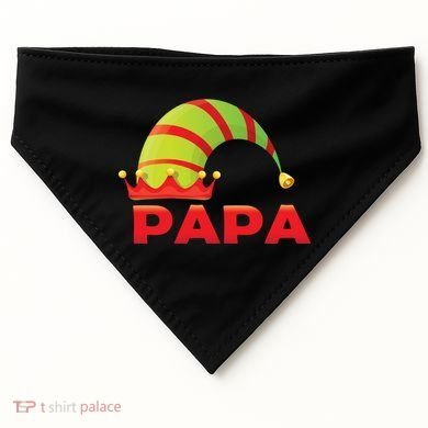 Papa Elf USA-Made Doggie Bandana