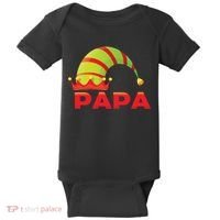 Papa Elf Baby Bodysuit thumb 0