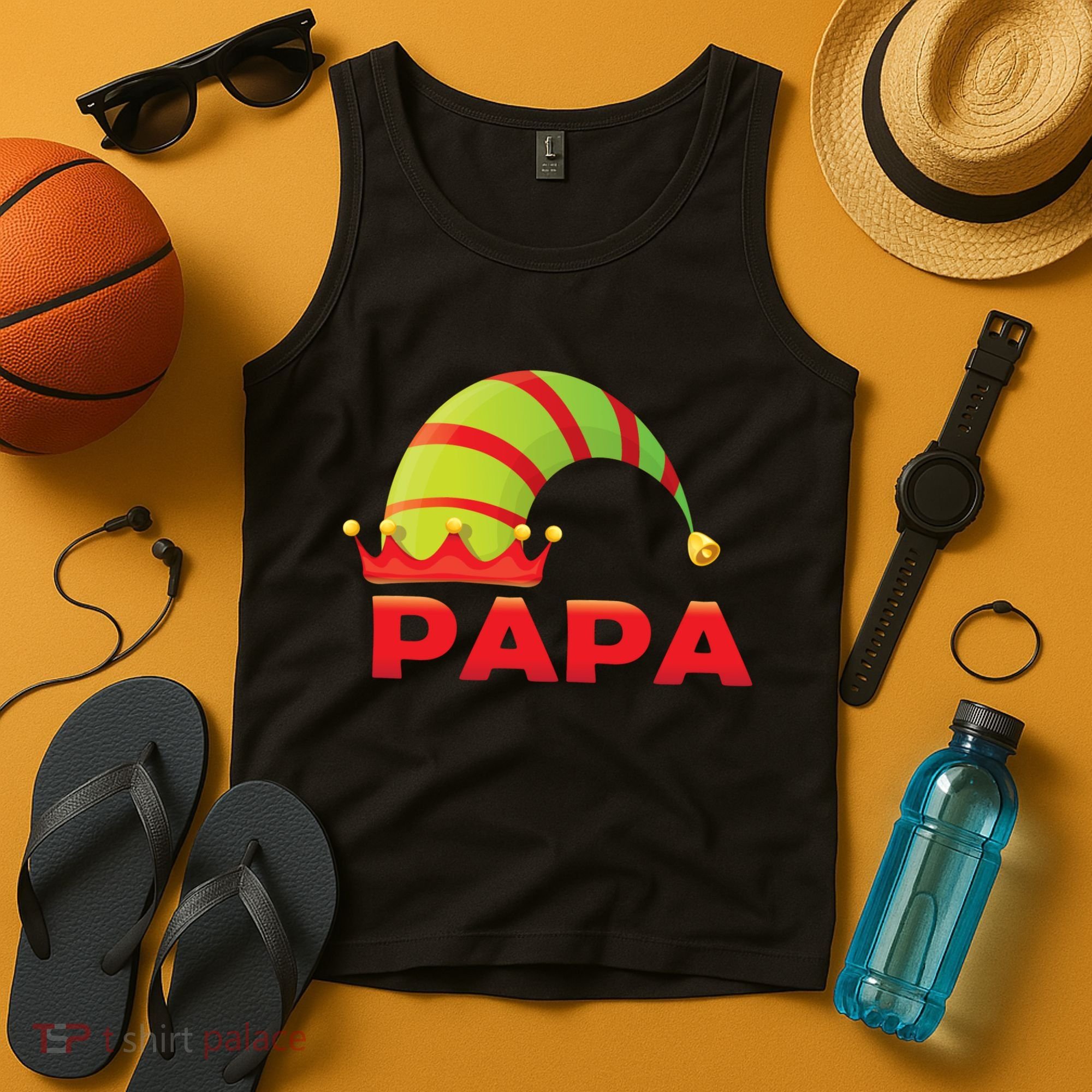 Papa Elf Tank Top