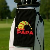Papa Elf Golf Towel thumb 2