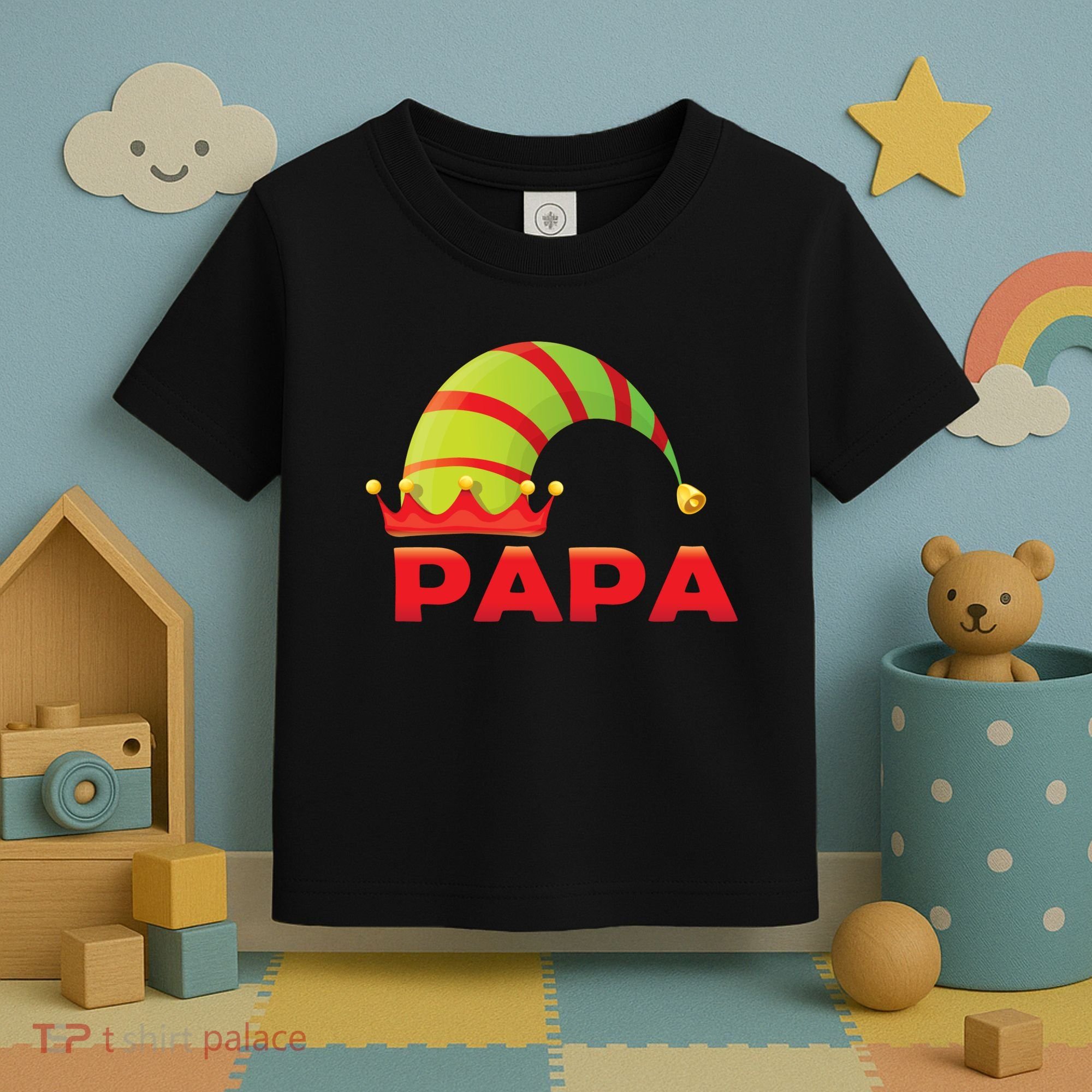 Papa Elf Toddler T-Shirt