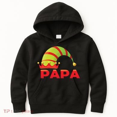 Papa Elf Kids Hoodie