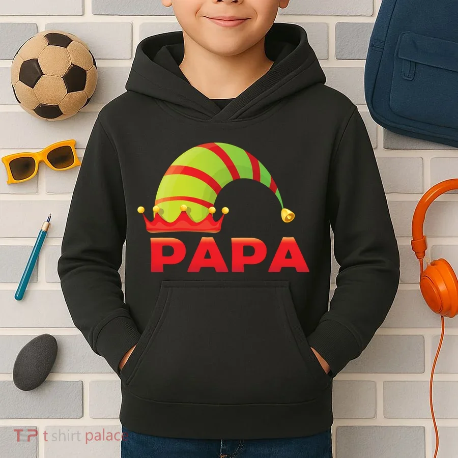 Papa Elf Kids Hoodie