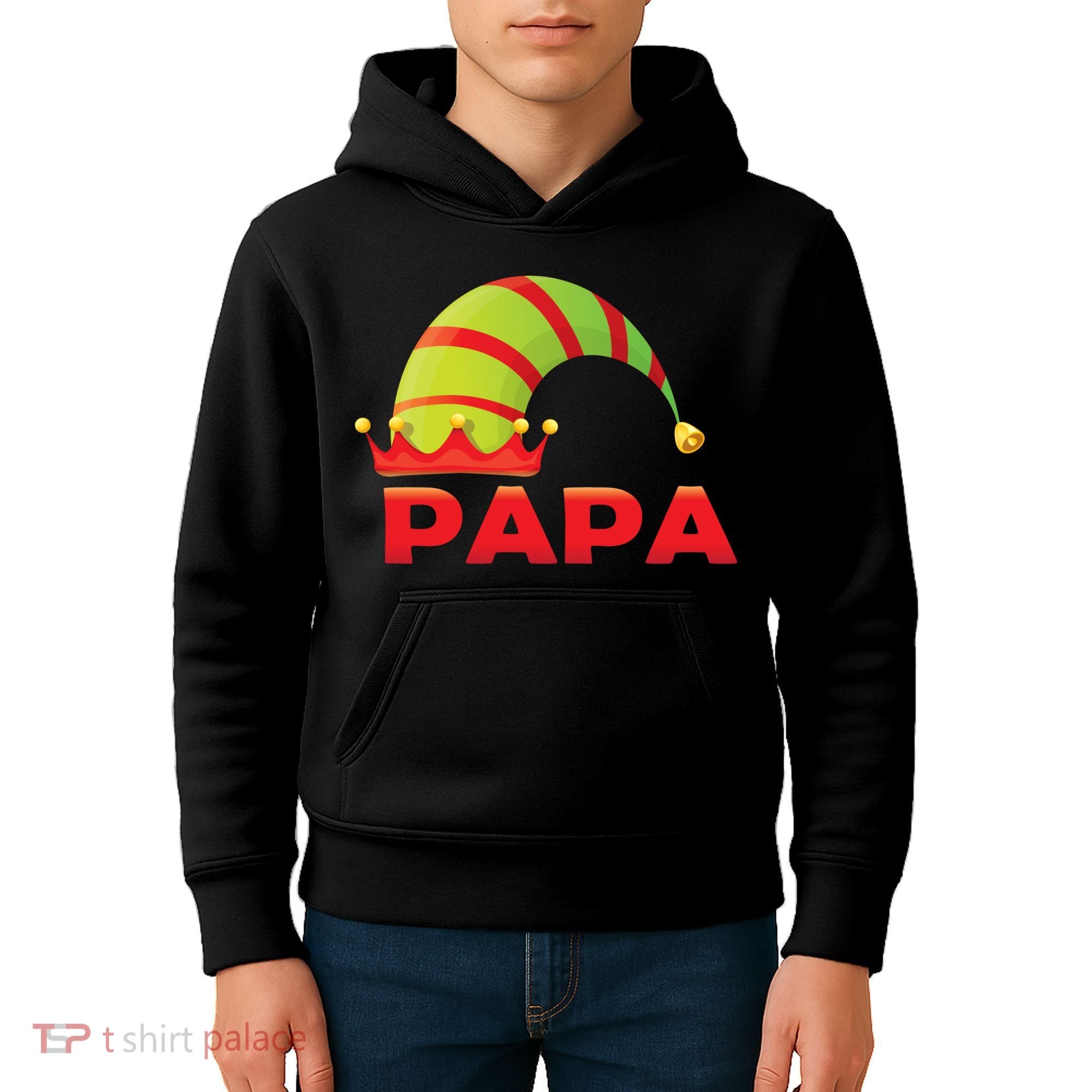 Papa Elf Kids Hoodie