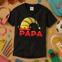 Papa Elf Kids T-Shirt thumb 3