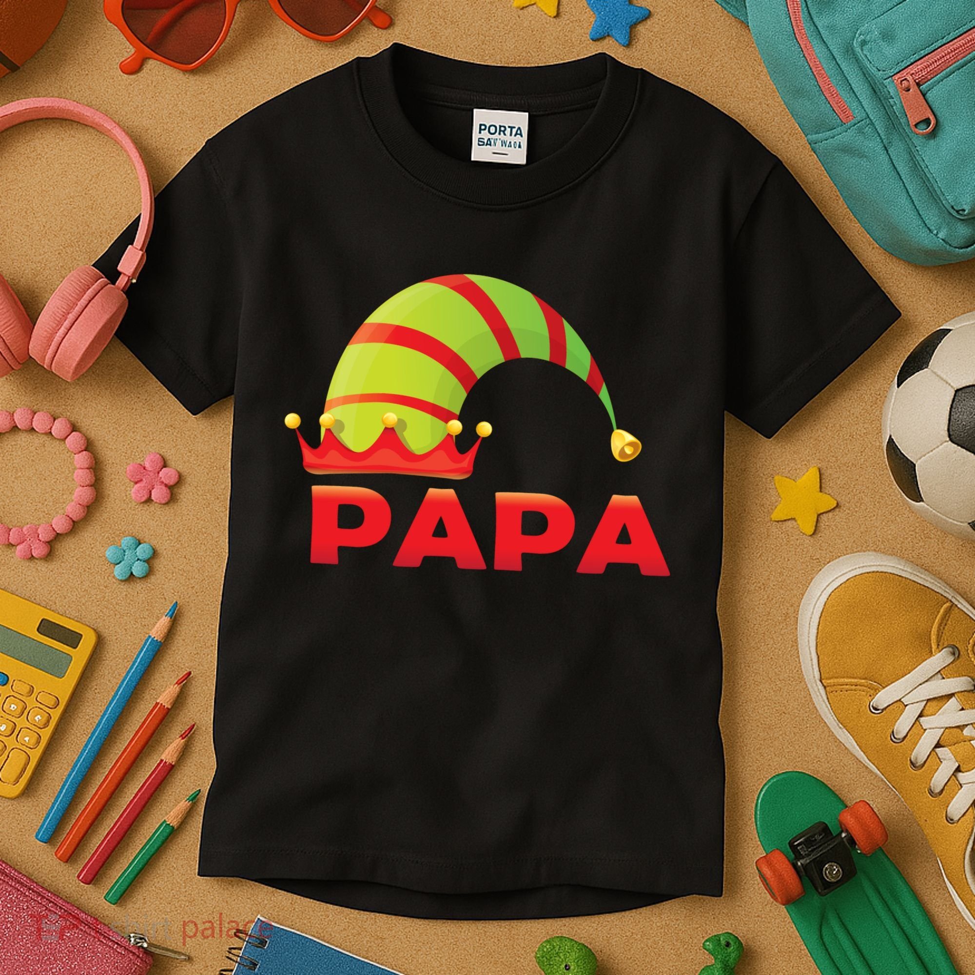 Papa Elf Kids T-Shirt