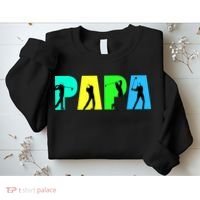 Papa Golfing Sweatshirt thumb 2
