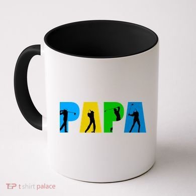 Papa Golfing Coffee Mug