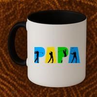 Papa Golfing Coffee Mug thumb 2