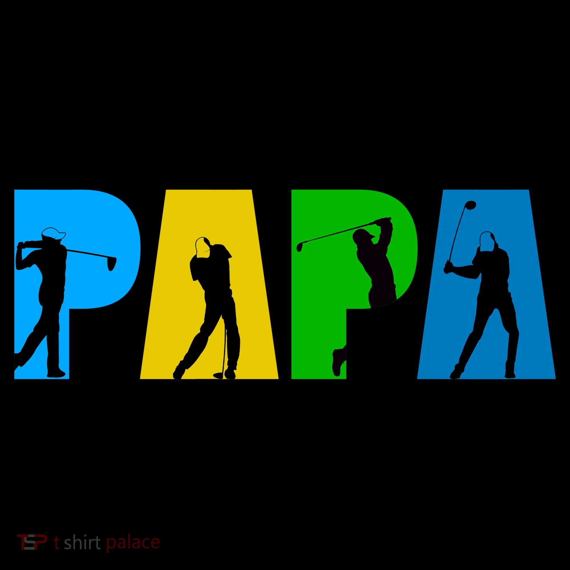 Papa Golfing Coffee Mug