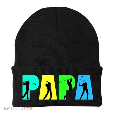 Papa Golfing Beanie