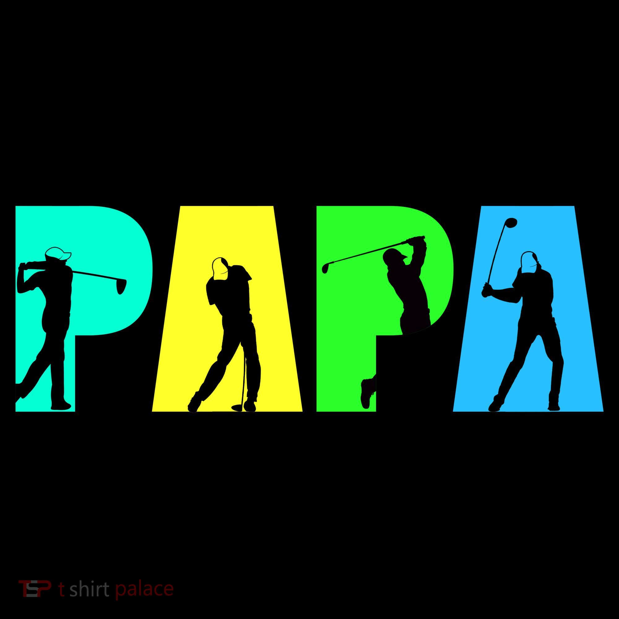 Papa Golfing Coaster
