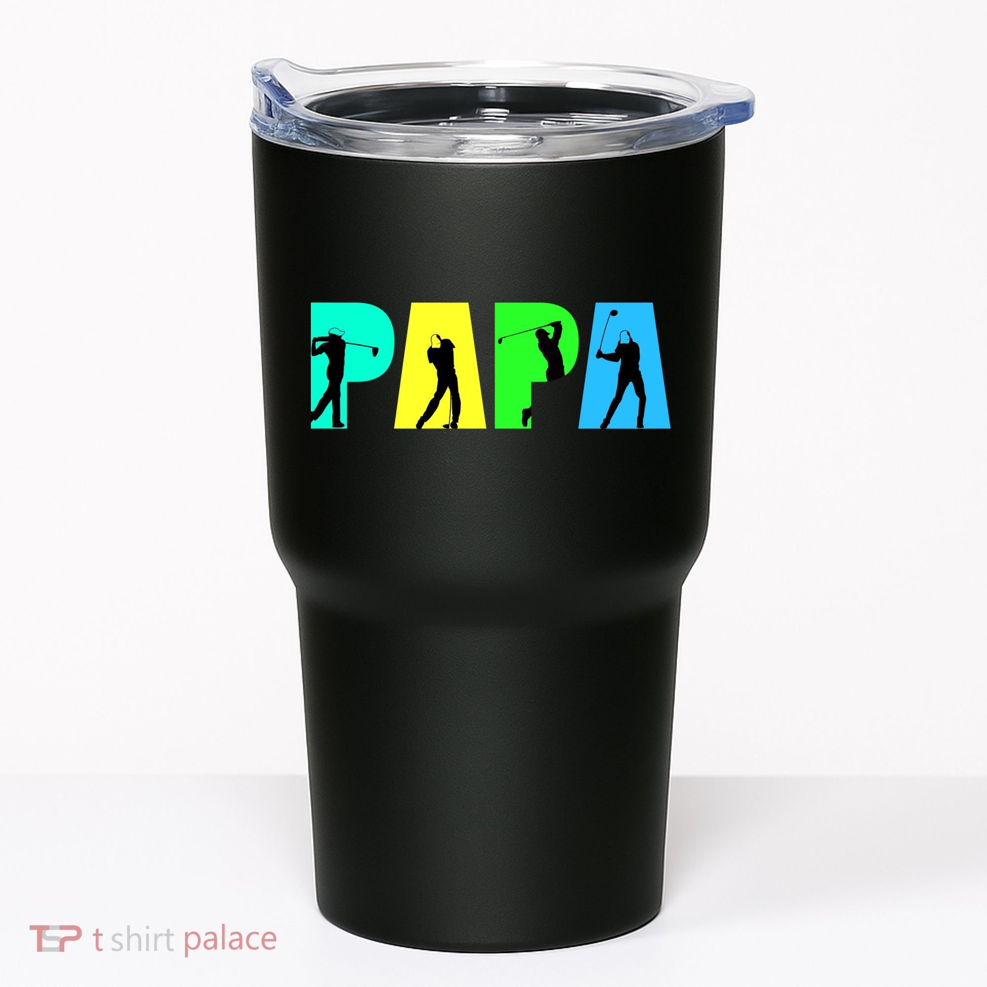 Papa Golfing Tumbler