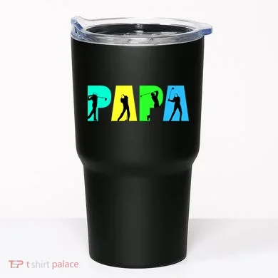 Papa Golfing Tumbler