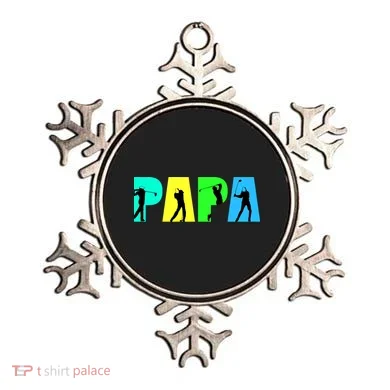 Papa Golfing Ornament