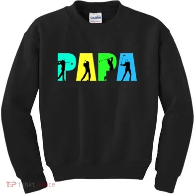 Papa Golfing Kids Sweatshirt